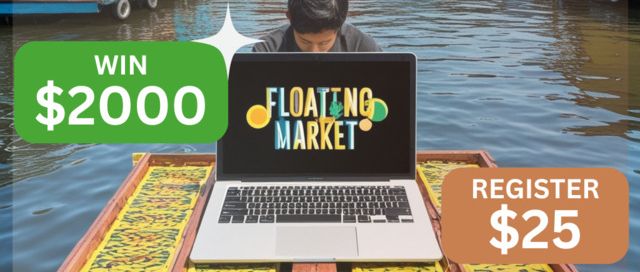 Floating Market: Where Culture Meets Sustainability on Water-CNYISAI艺赛 | 翕然艺术